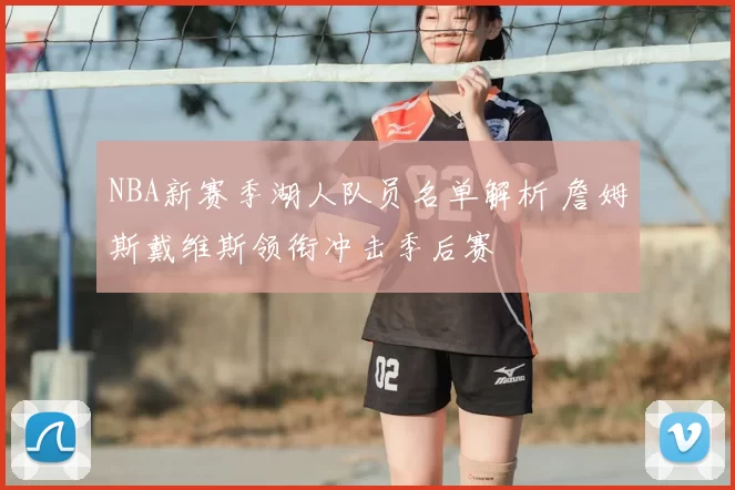 NBA新赛季湖人队员名单解析 詹姆斯戴维斯领衔冲击季后赛