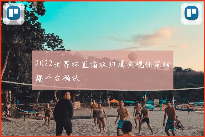 2022世界杯直播权归属央视独家转播平台确认
